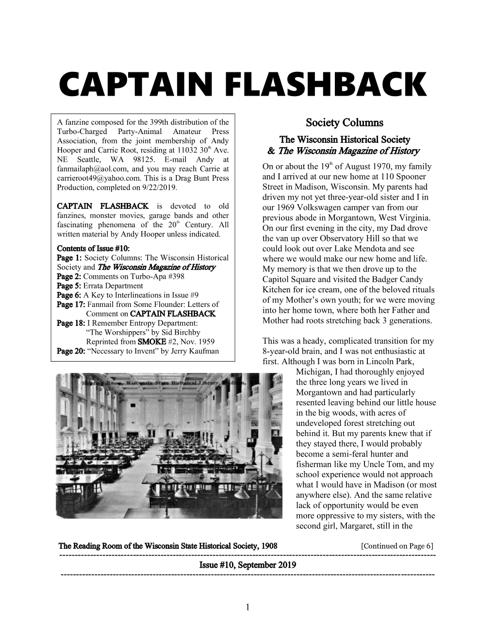 Captain Flashback