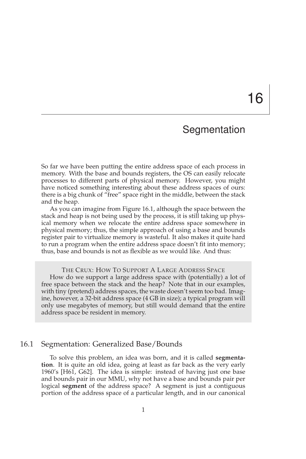 Segmentation