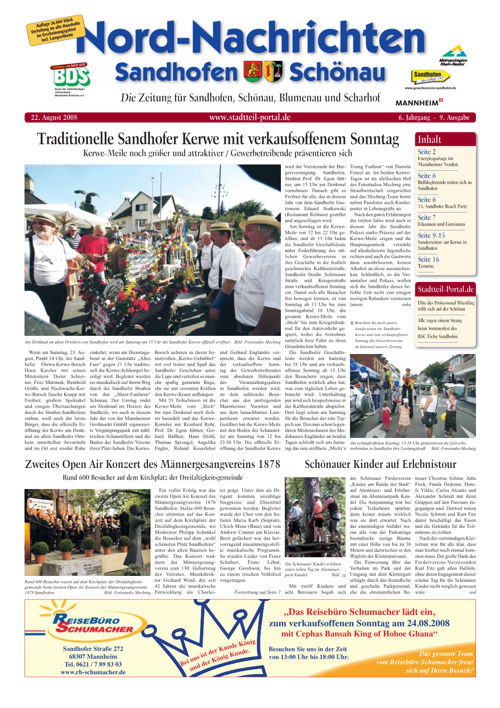 Nord-Nachrichten Sandhofen Schönau