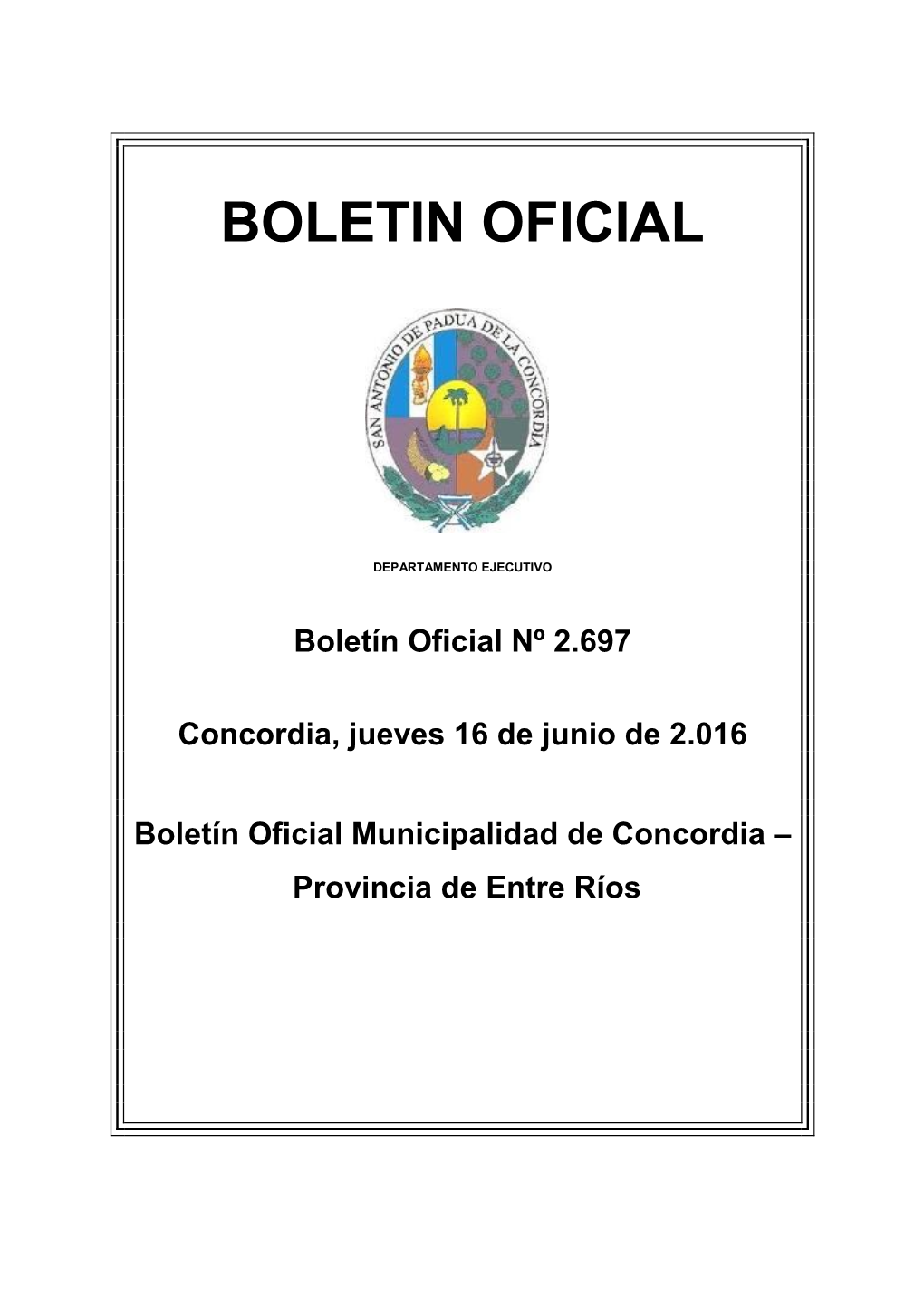 Boletin Oficial