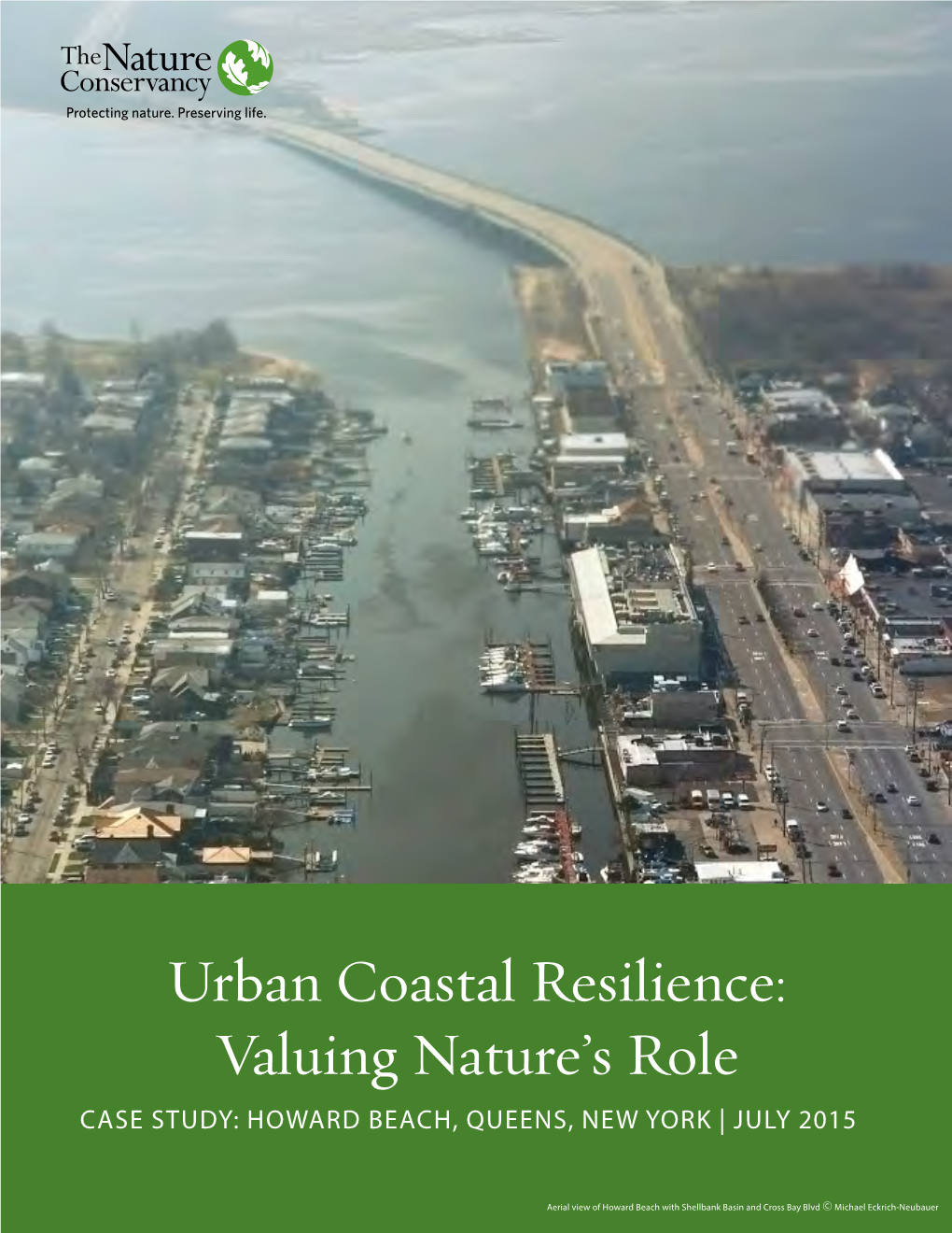 Urban Coastal Resilience: Valuing Nature's Role