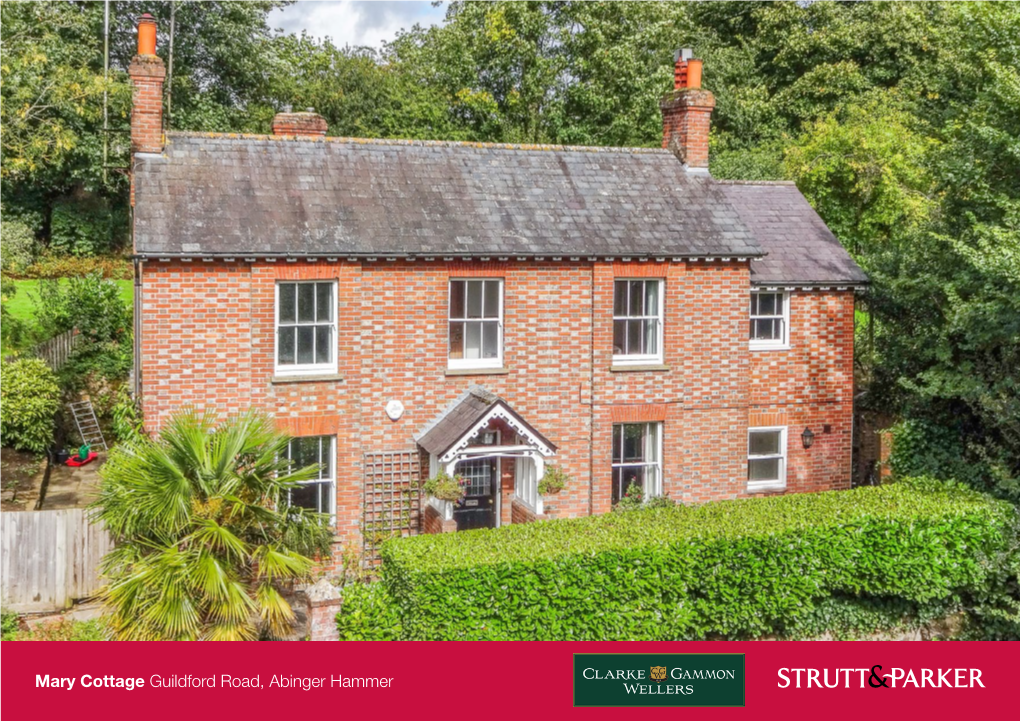 Mary Cottage Guildford Road, Abinger Hammer