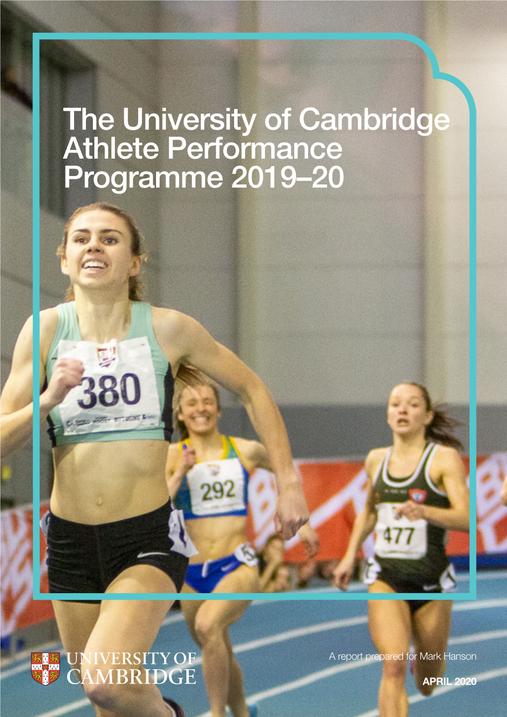 The University of Cambridge Athlete Performance Programme 2019–20