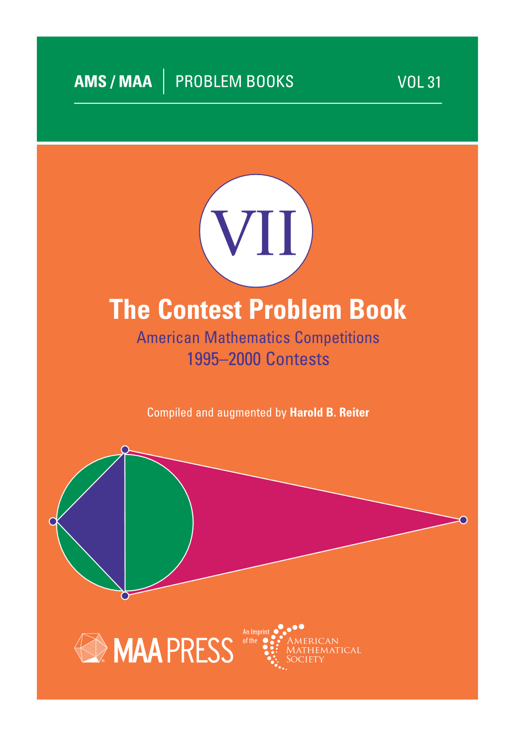 The Contest Problem Book American Mathematics Competitions 1995–2000 Contests