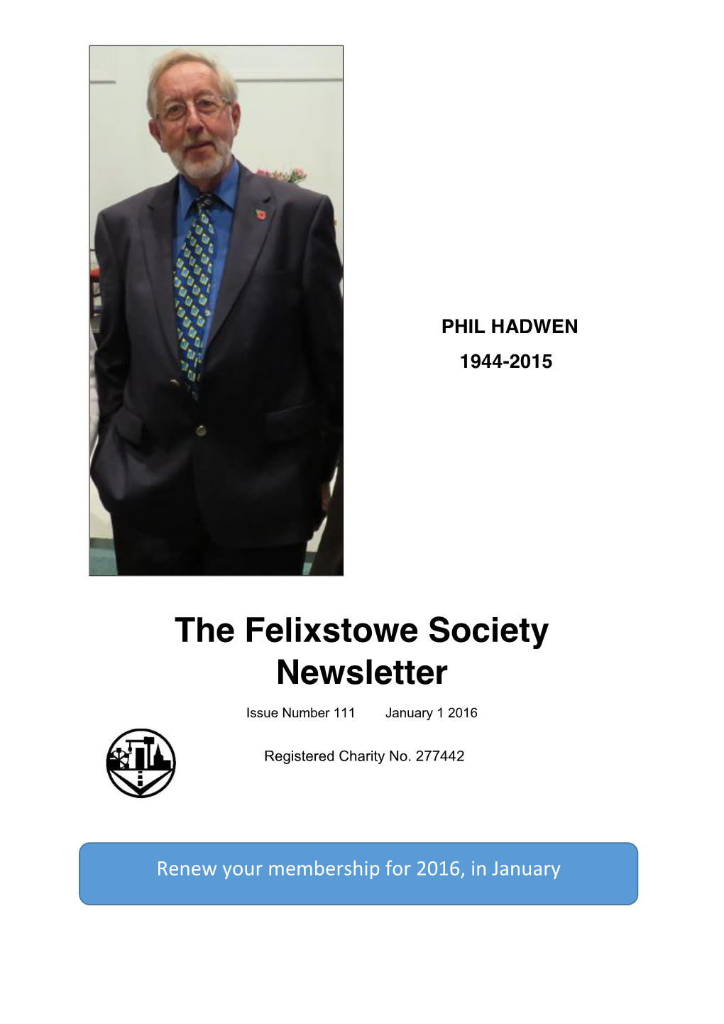 The Felixstowe Society Newsletter