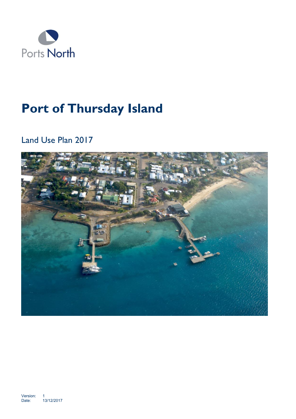 Port of Thursday Island Land Use Plan 2017