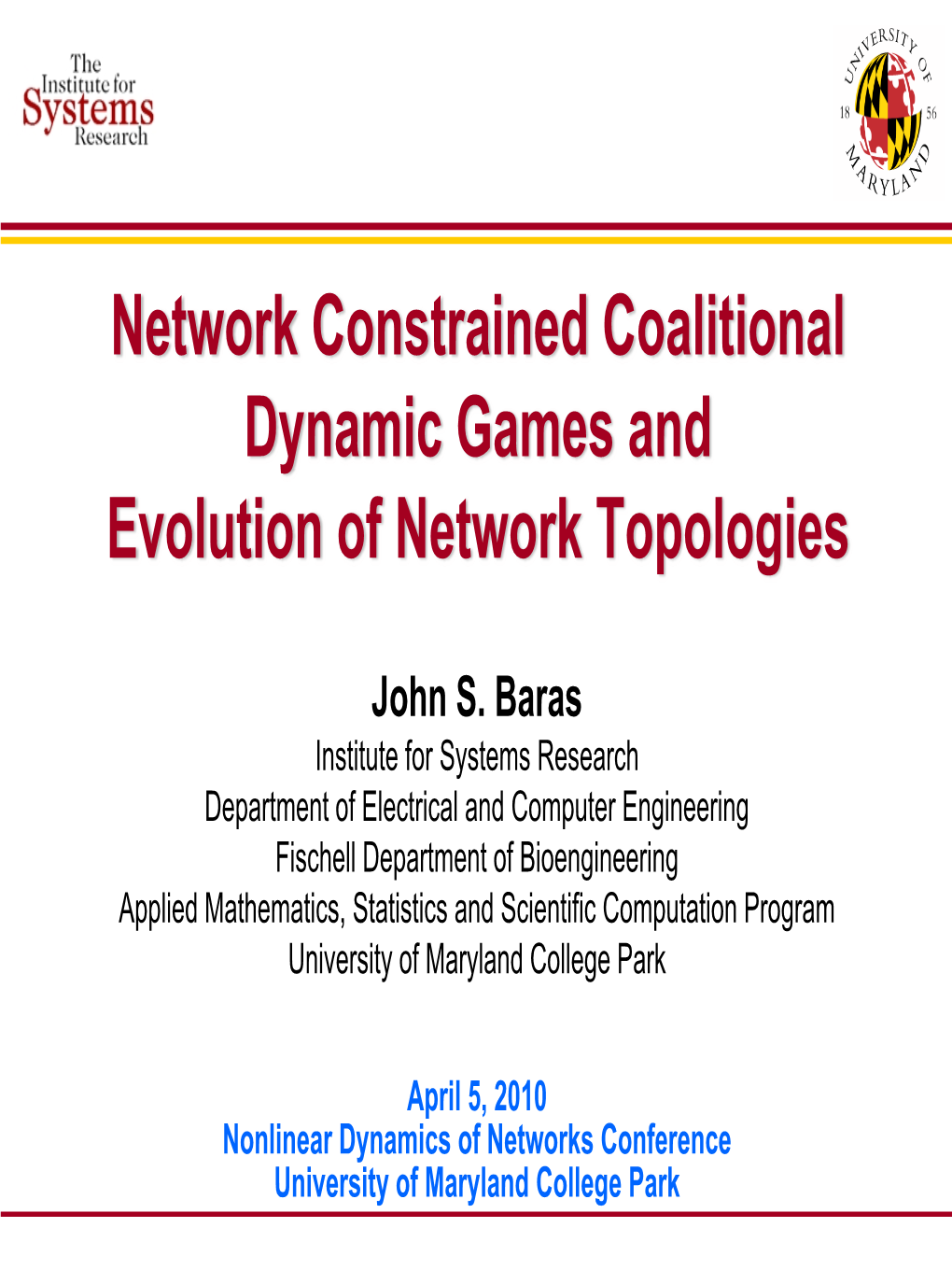Network Constrained Coalitional Dynamic Games and Evolution of Network Topologies