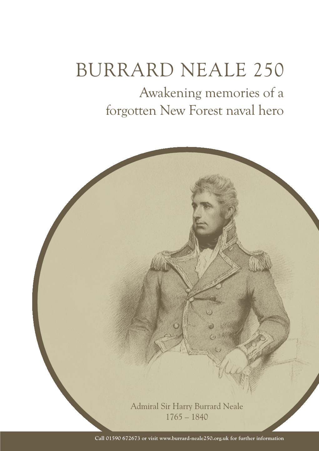 BURRARD NEALE 250 Awakening Memories of a Forgotten New Forest Naval Hero