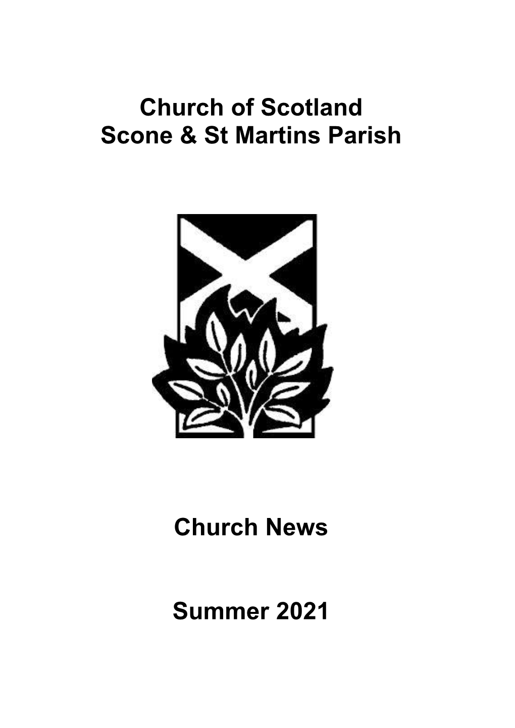 Church of Scotland Scone & St Martins Parish Church News