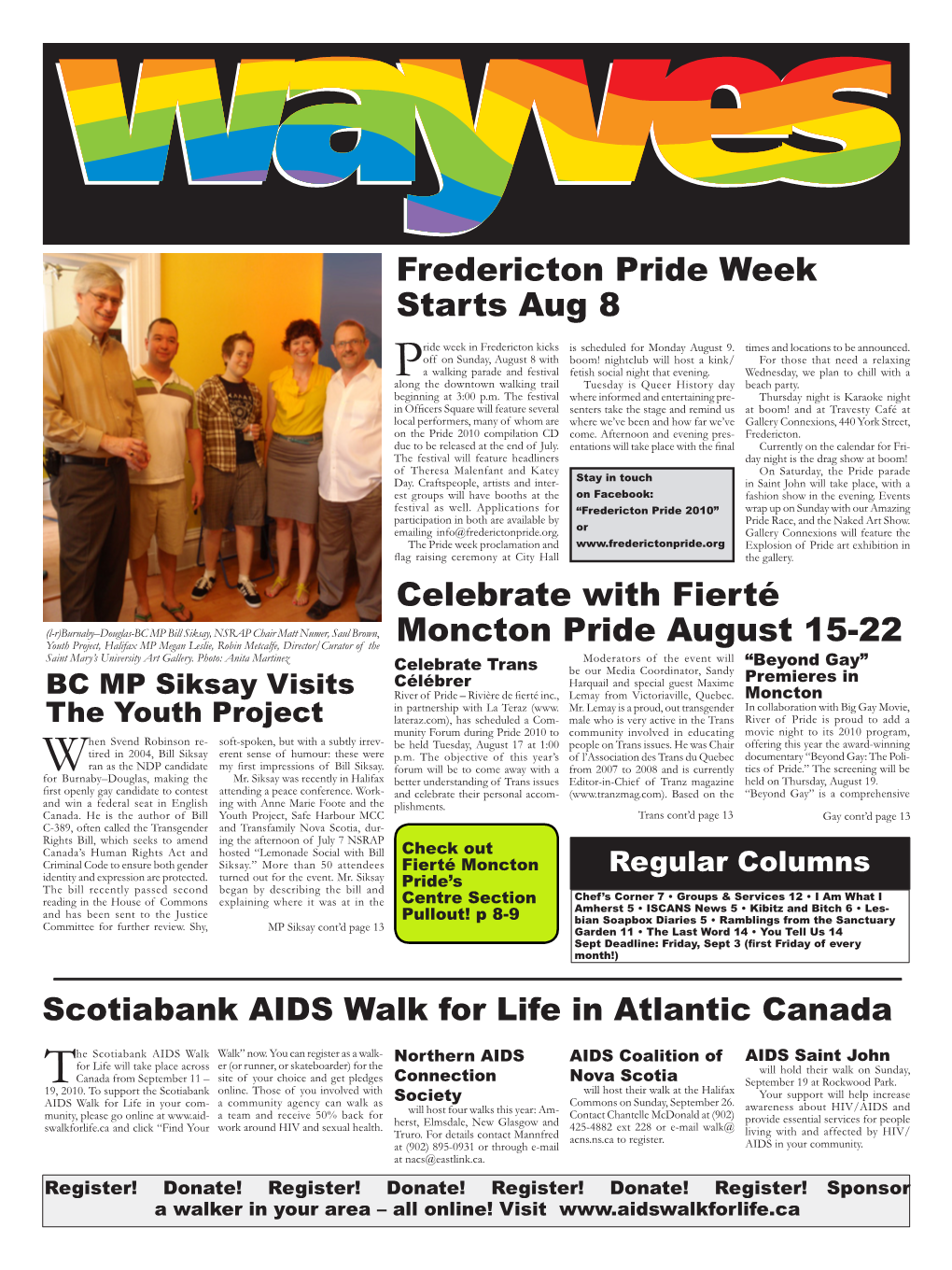 Fredericton Pride Week Starts Aug 8 Celebrate with Fierté Moncton Pride