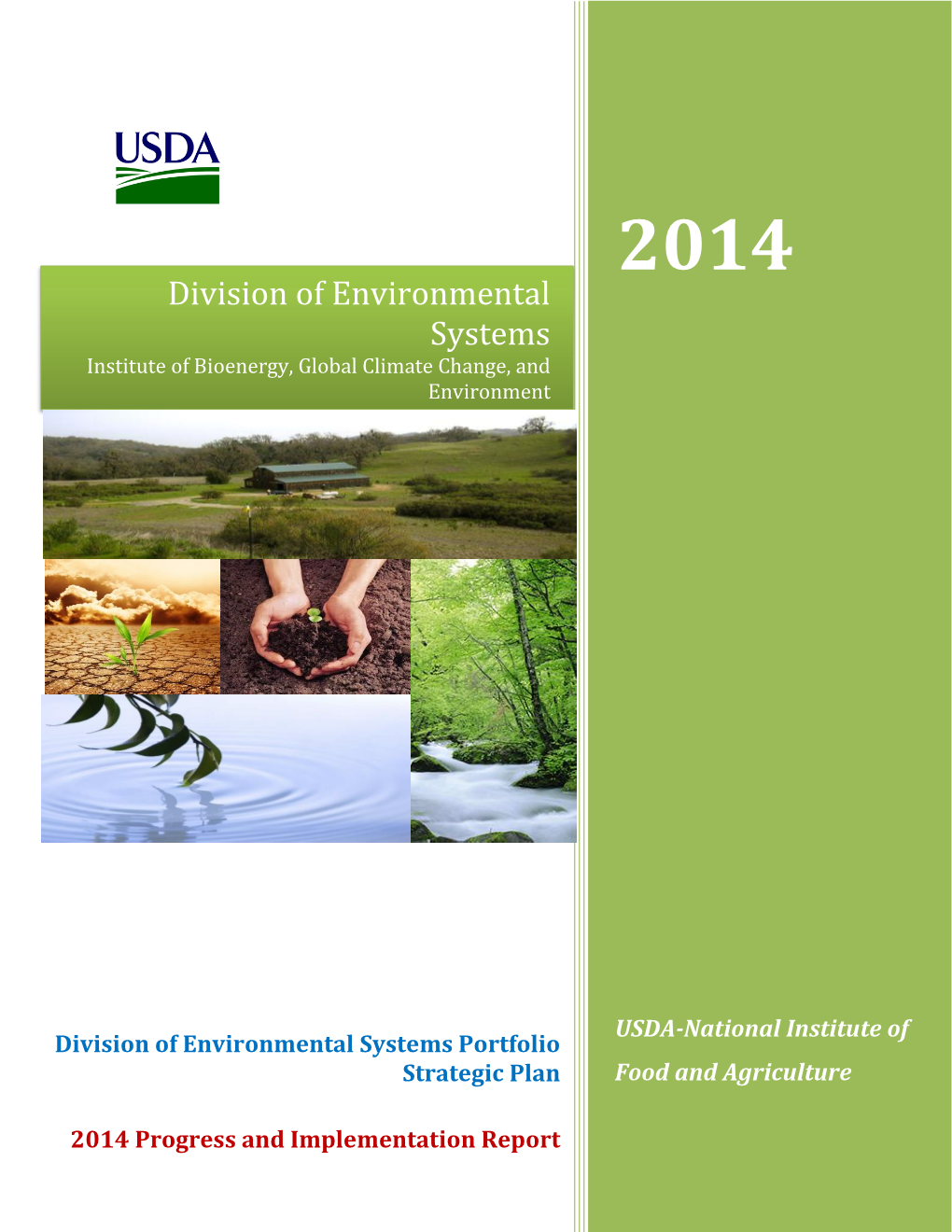 Division of Environmental Systems FY14 Annual Portfolio Report.Pdf