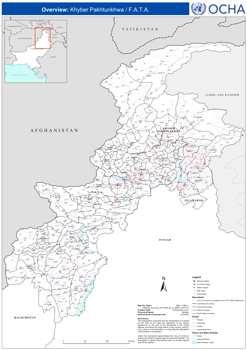 Khyber Pakhtunkhwa / FATA