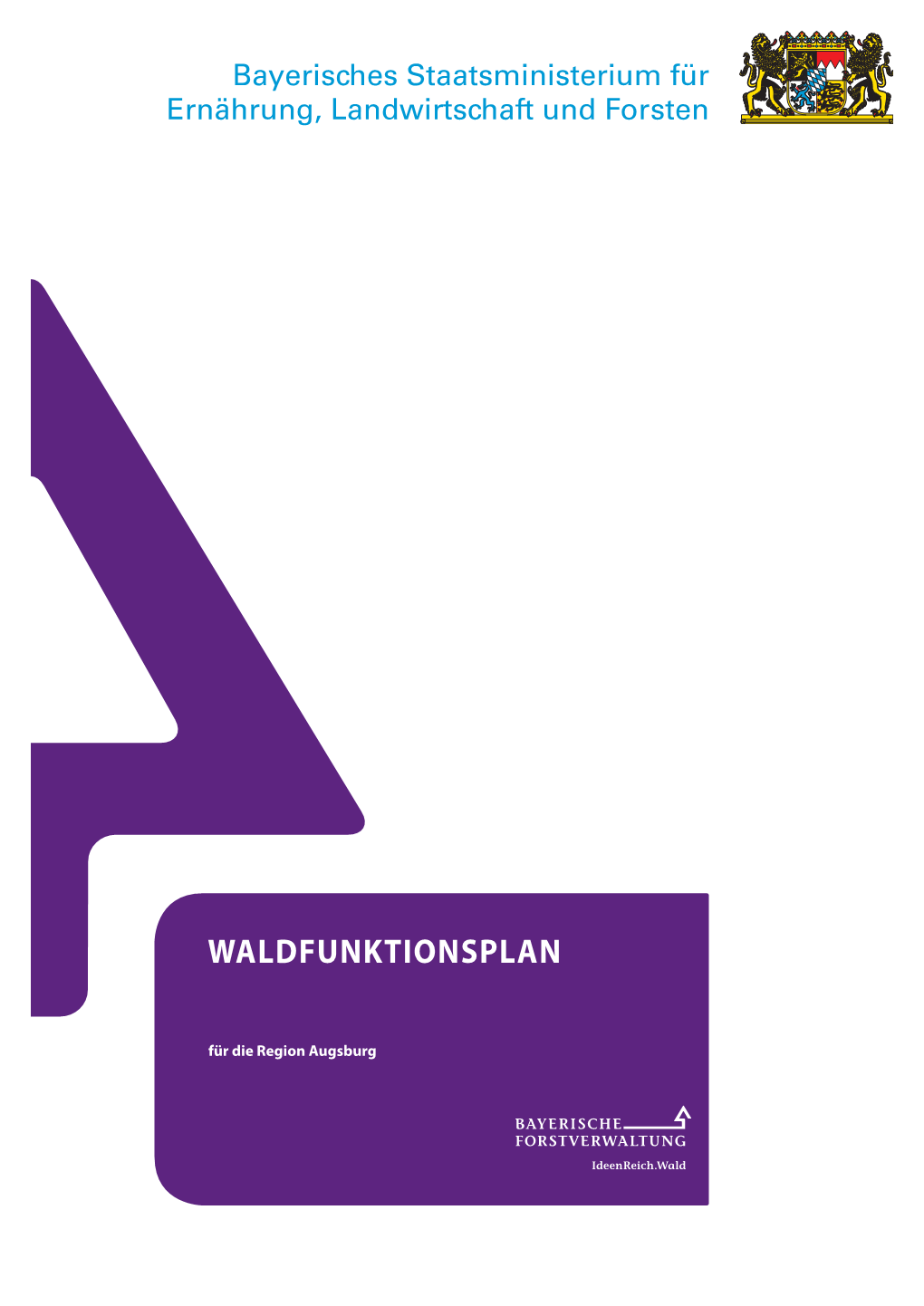 Waldfunktionsplan Für Die Region Augsburg