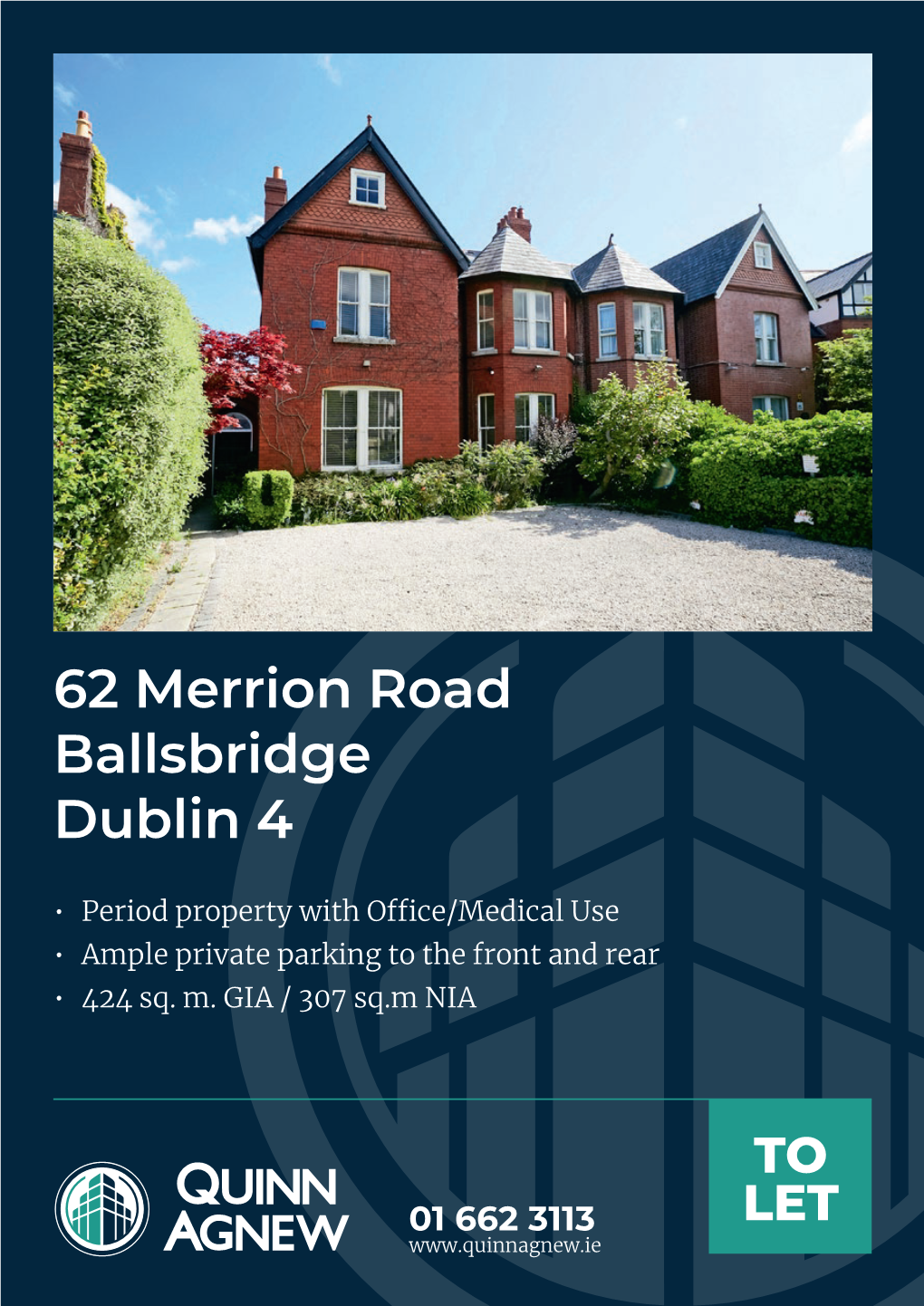 62 Merrion Road Ballsbridge Dublin 4