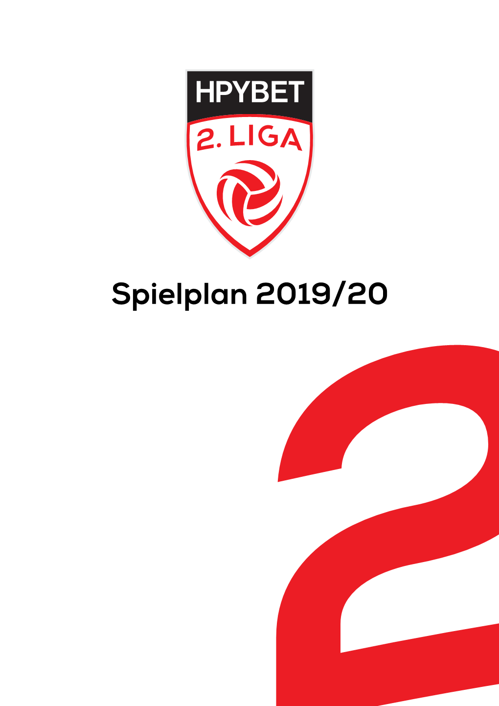 Spielplan HPYBET 2. Liga 2019/20