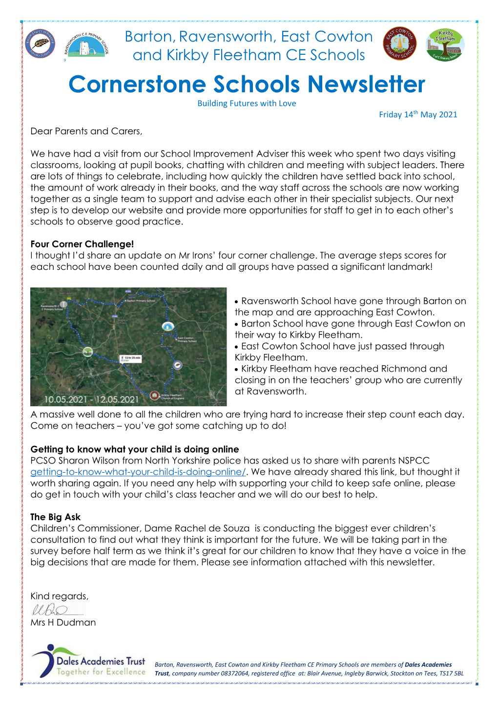 Newsletter Friday 14Th May 2021