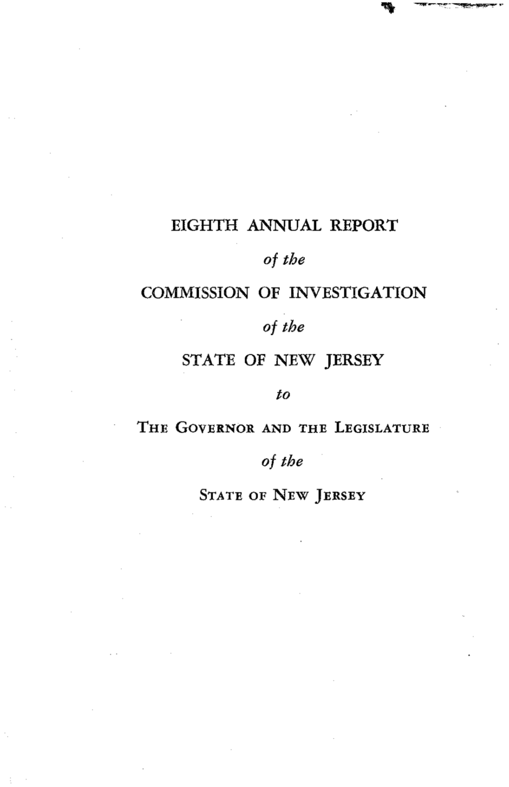 8Th Annual Report