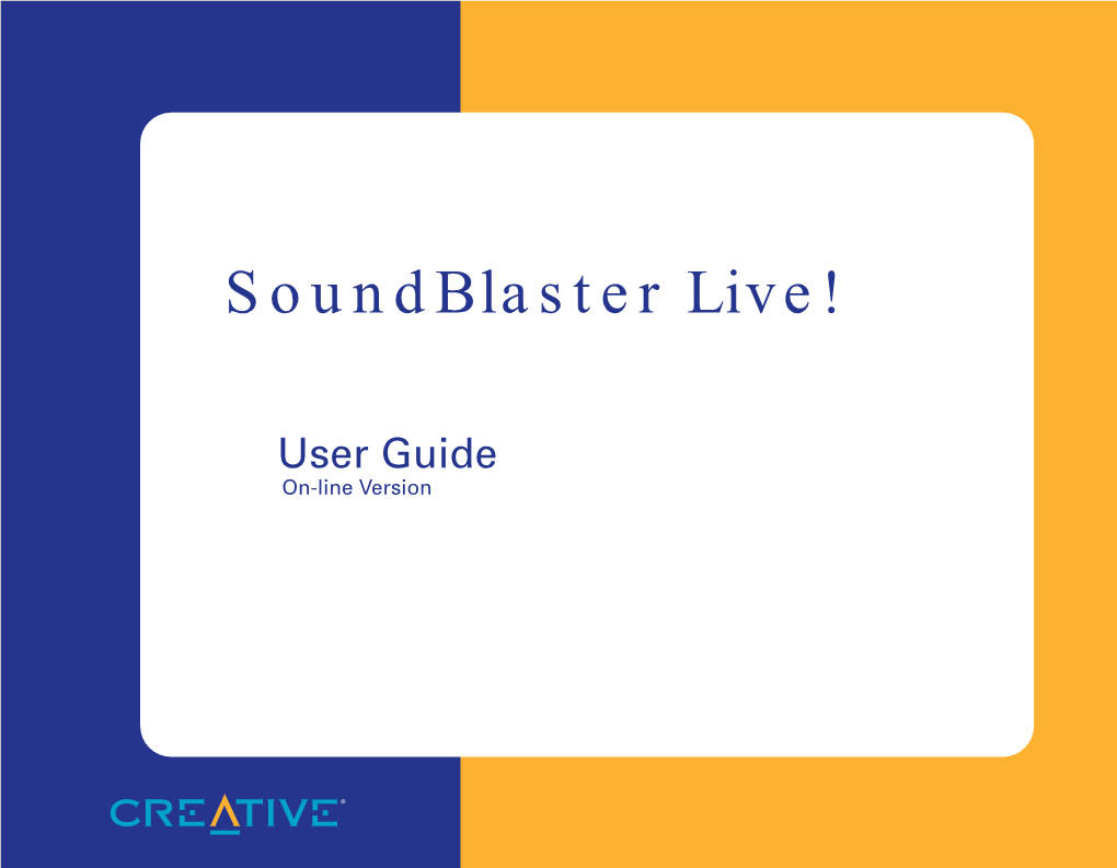 Soundblaster Live!