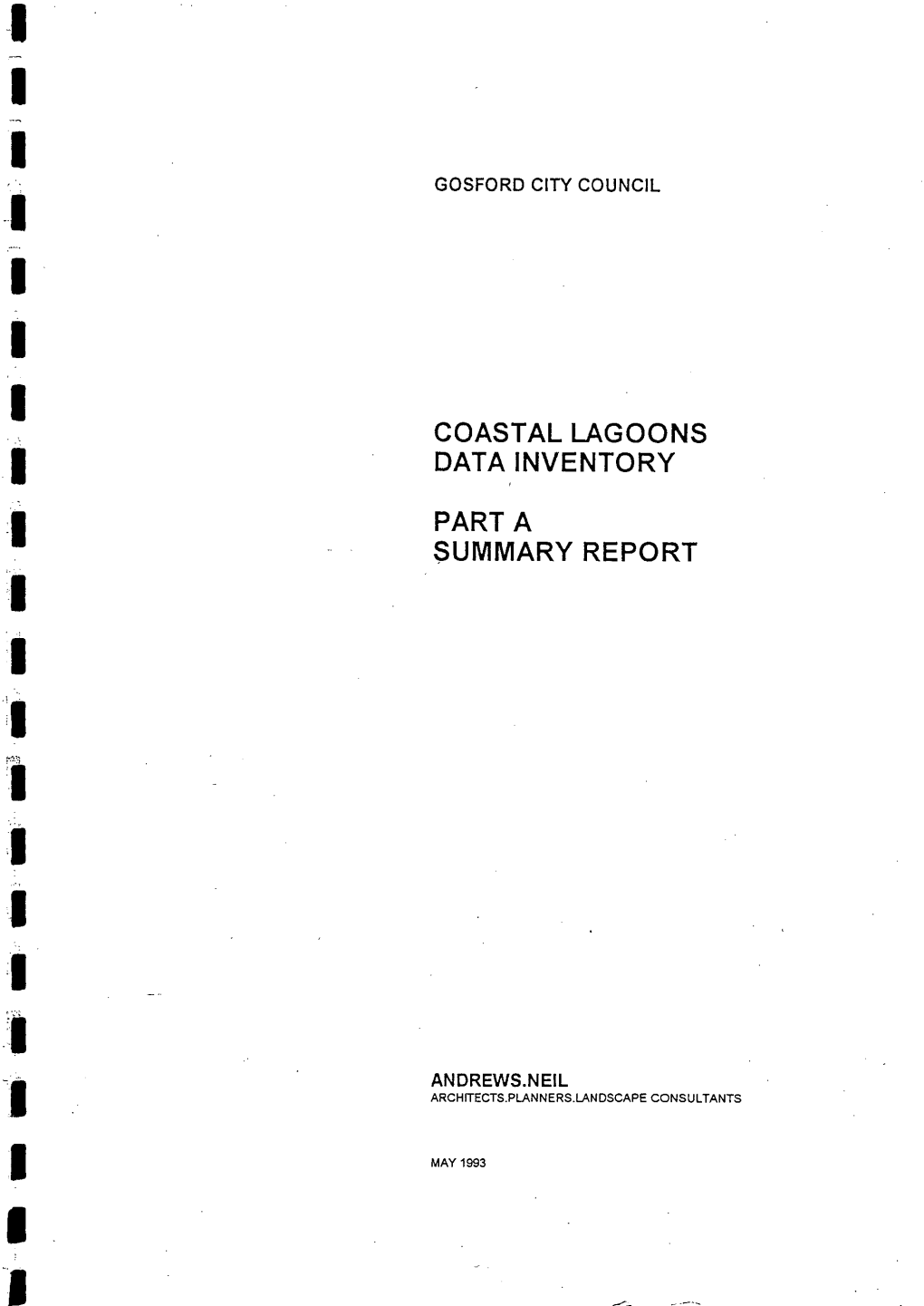 Coastal Lagoons Data Iventory