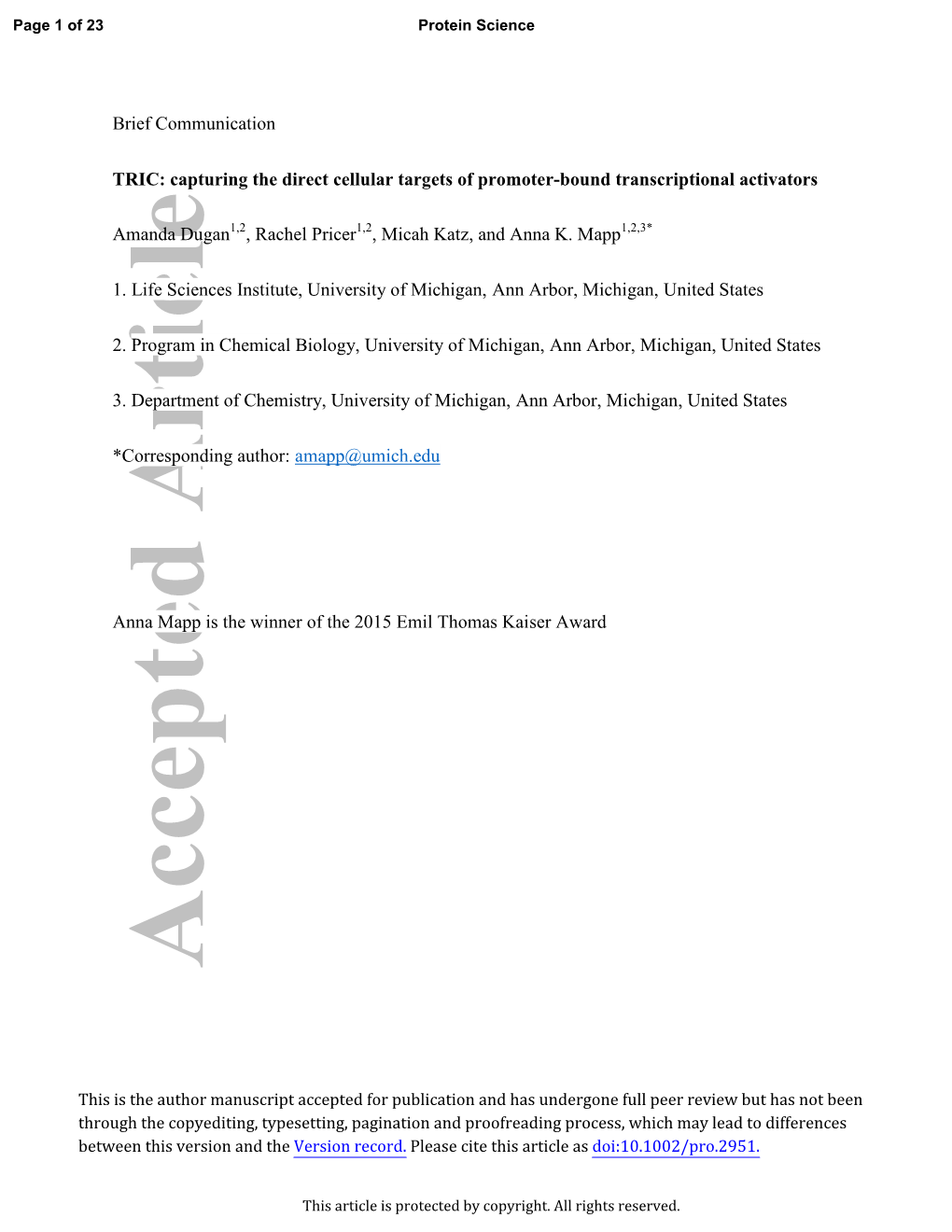 Bound Transcriptional Activators Transcriptional Oter-Bound Ser Award Seraward 1,2,3* 1,2,3* on Atvtr