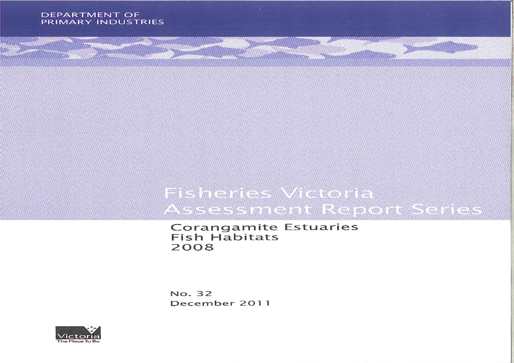 Corangamite Estuaries Fish Habitats 2008