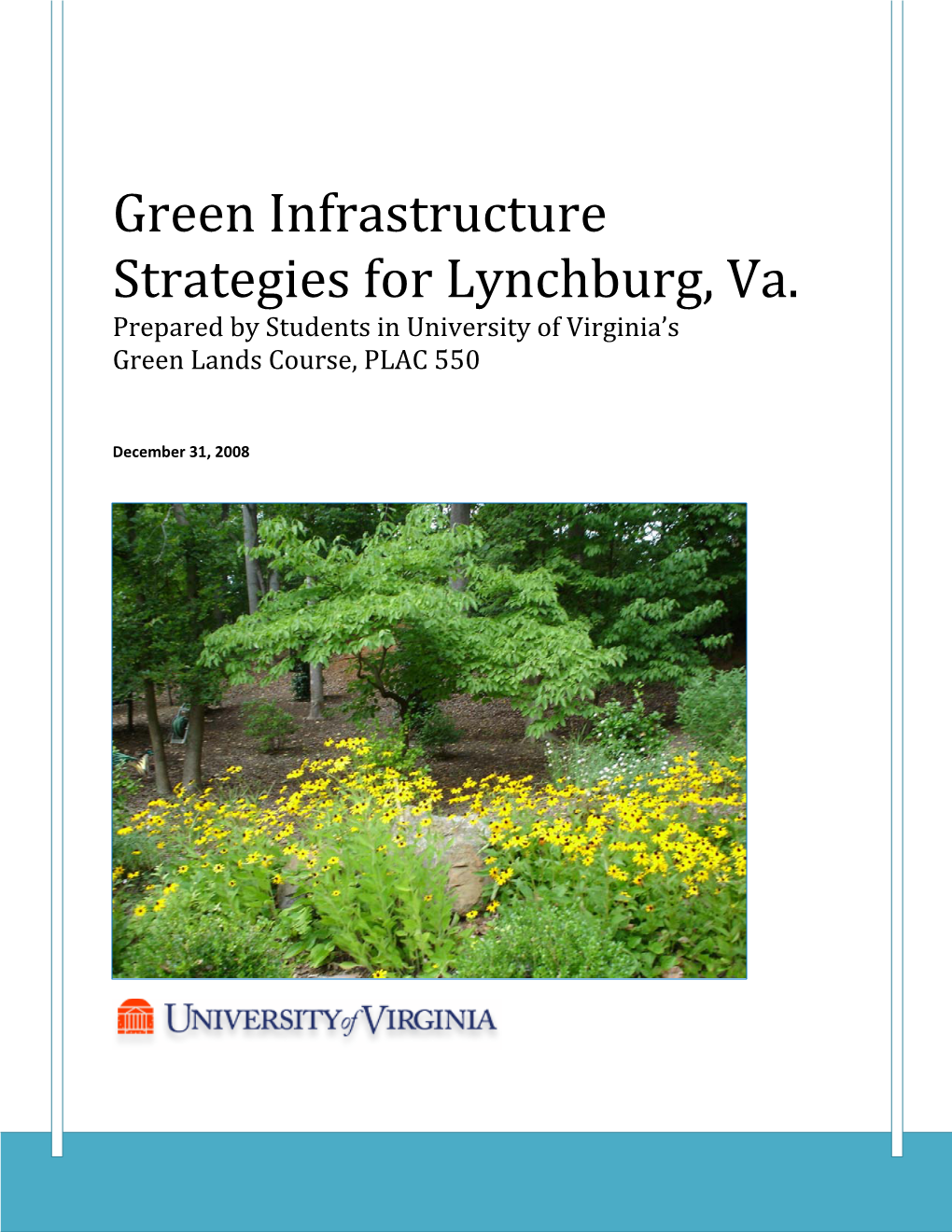 Green Infrastructure Strategies for Lynchburg, Virgina