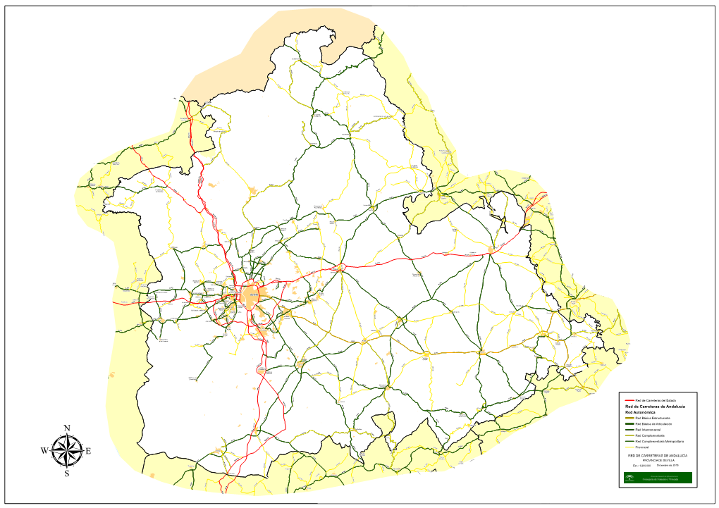 Red De Carreteras De Andalucía