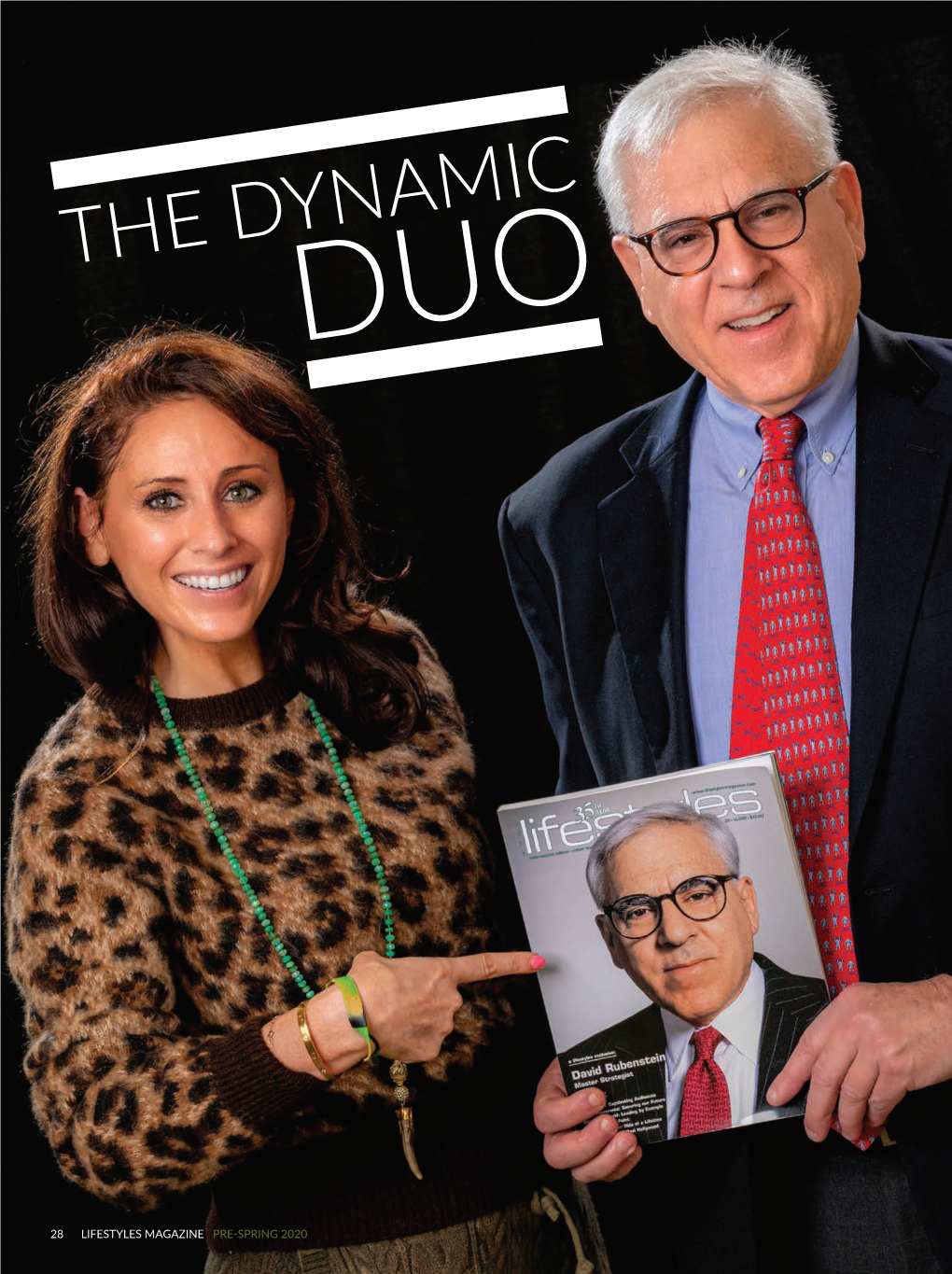 David M. Rubenstein and Ellie Rubenstein