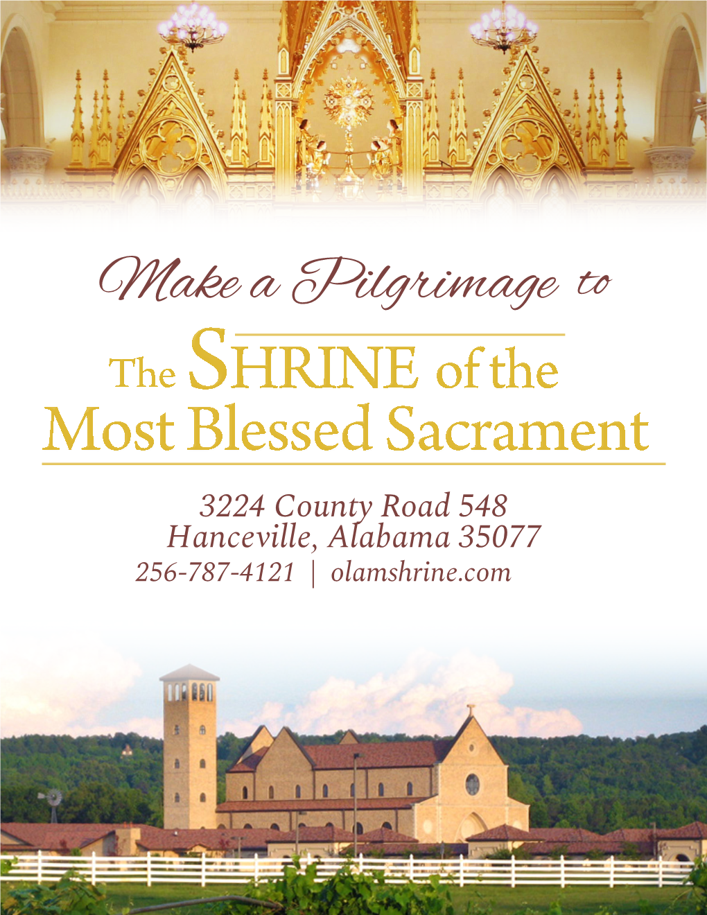 Shrine Pilgrimage Department 3224 County Rd