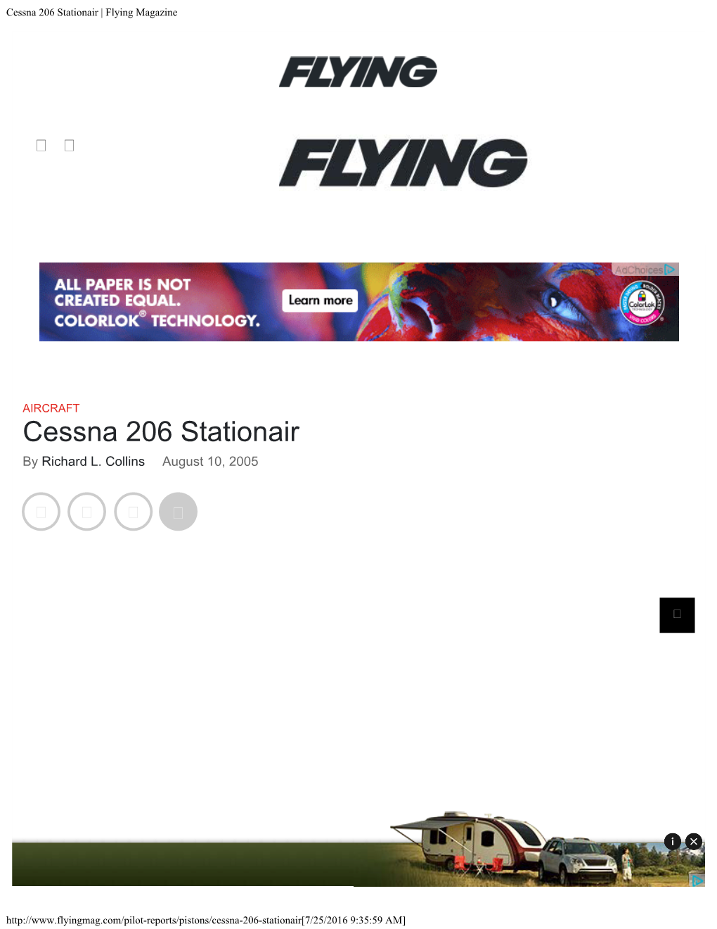 Cessna 206 Stationair | Flying Magazine