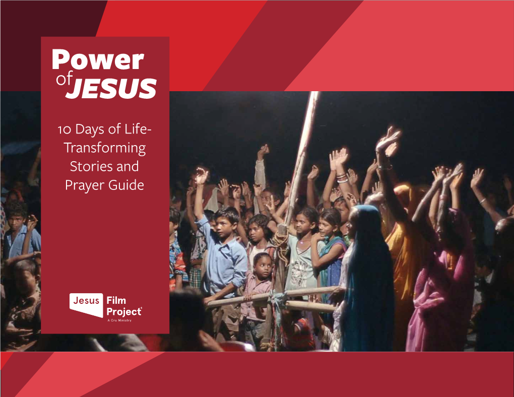 10 Days of Life- Transforming Stories and Prayer Guide Power of JESUS