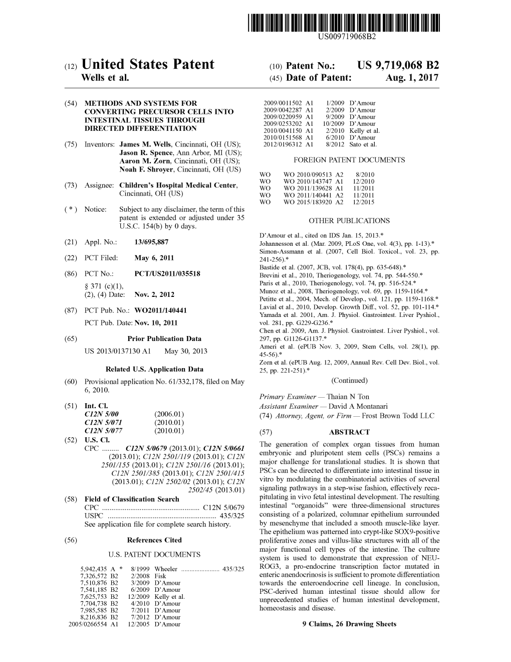 201Soci3n250,793036). CIS Embryonic and Pluripotent Stem Cells