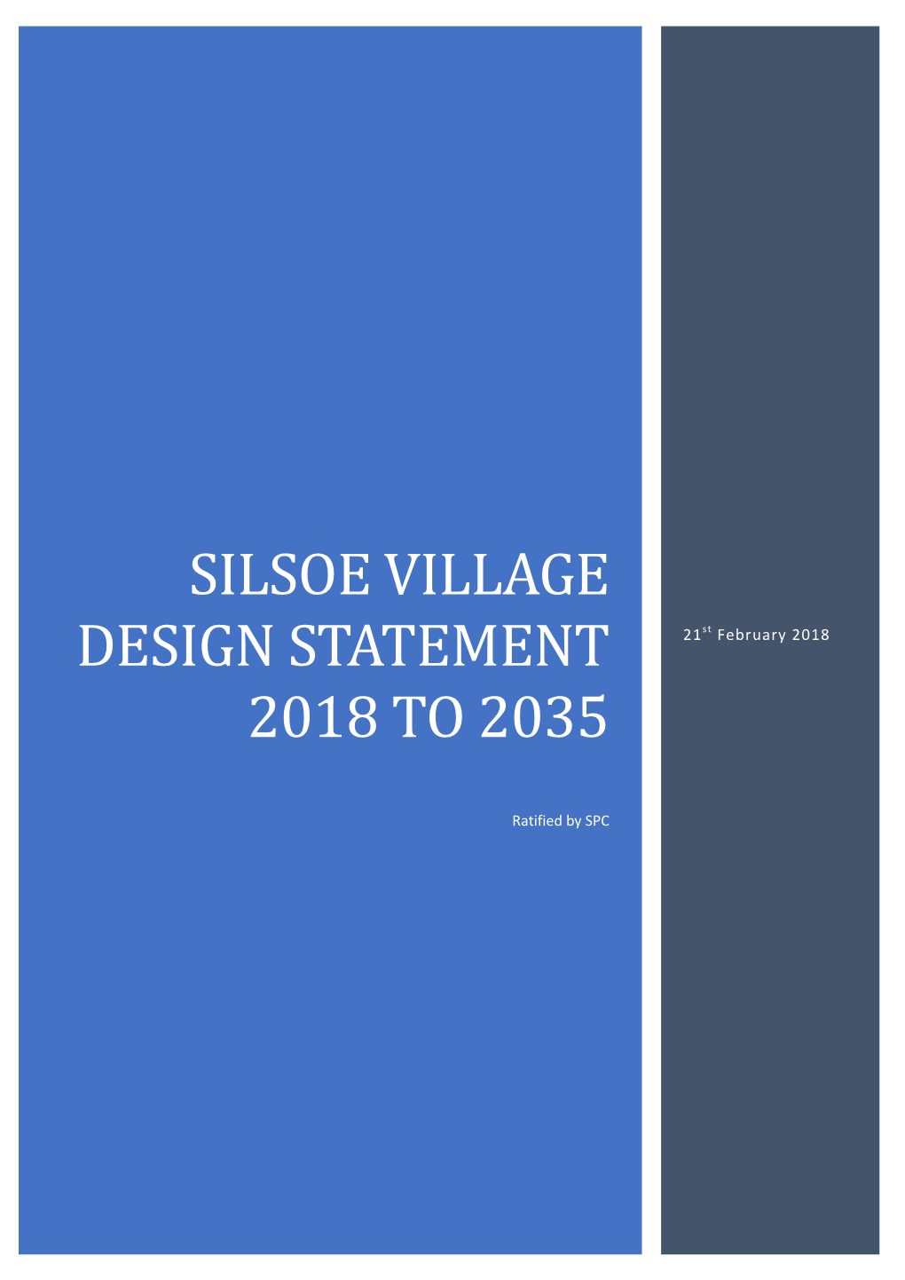Silsoe Neighbourhood Plan – Draft