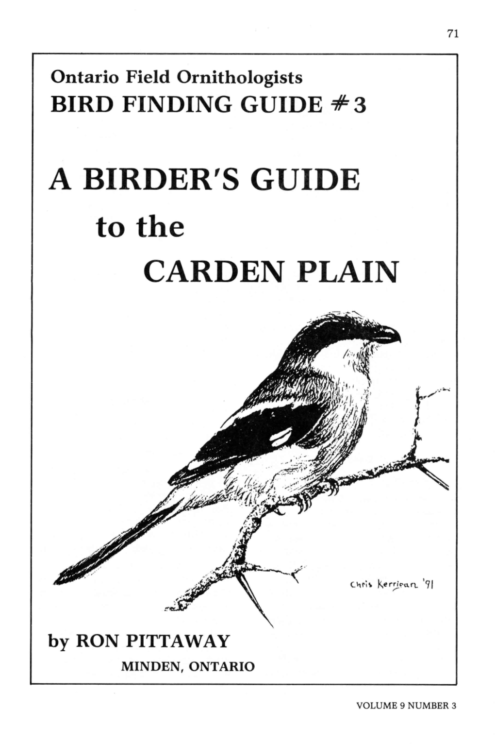 Guide #3 Carden Plain OB Vol9#3 Dec1991.Pdf