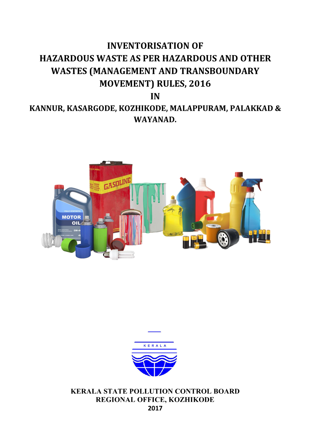 Inventory of Hazardous Wastes