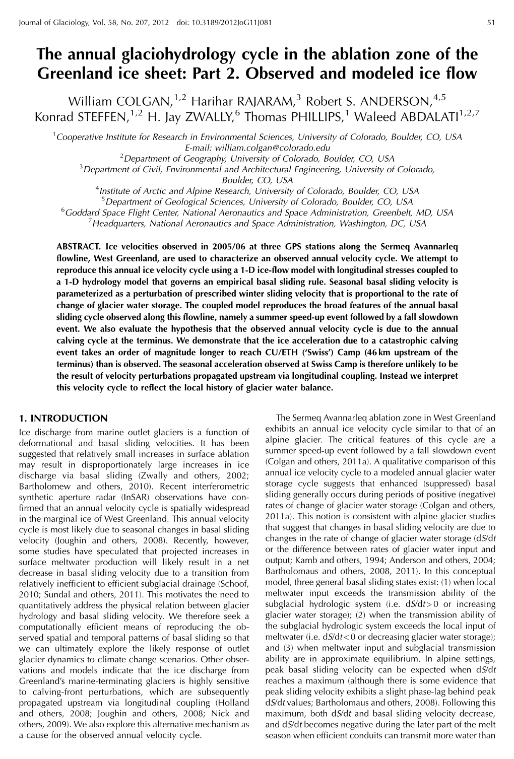 The Annual Glaciohydrology Cycle in the Ablation Zone of the Greenland Ice Sheet: Part 2