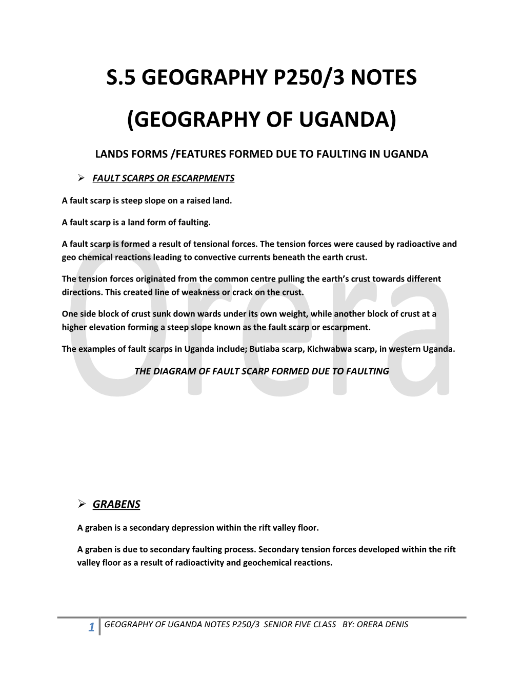Geography of Uganda)