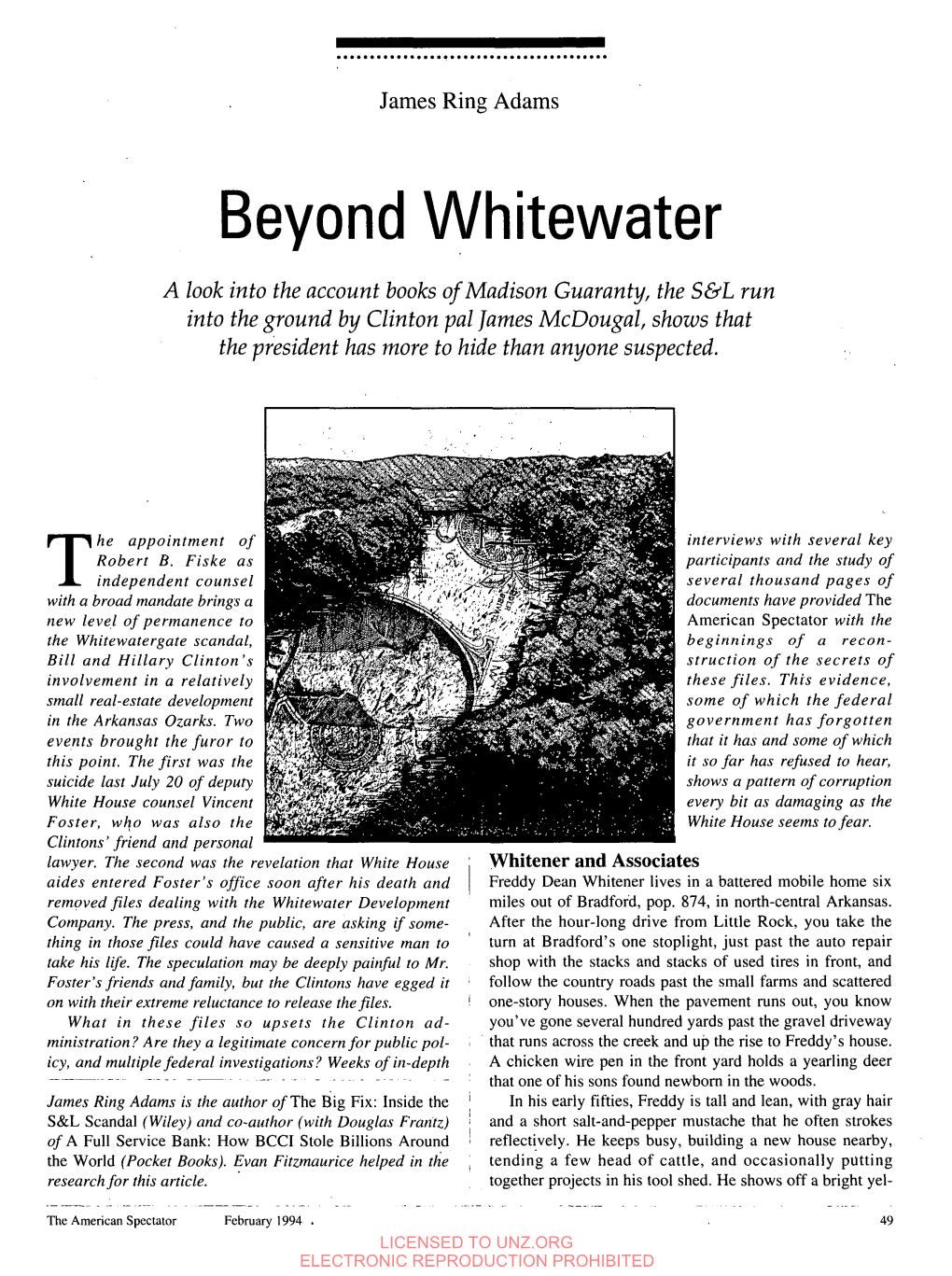 Beyond Whitewater