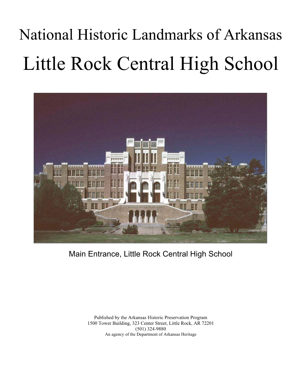 Little Rock Central High School