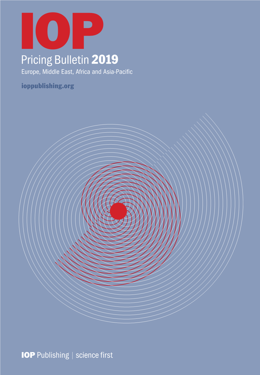 Pricing Bulletin 2019