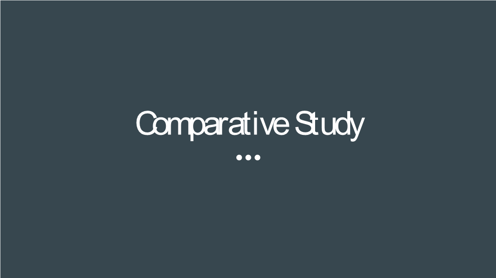 Comparative Study