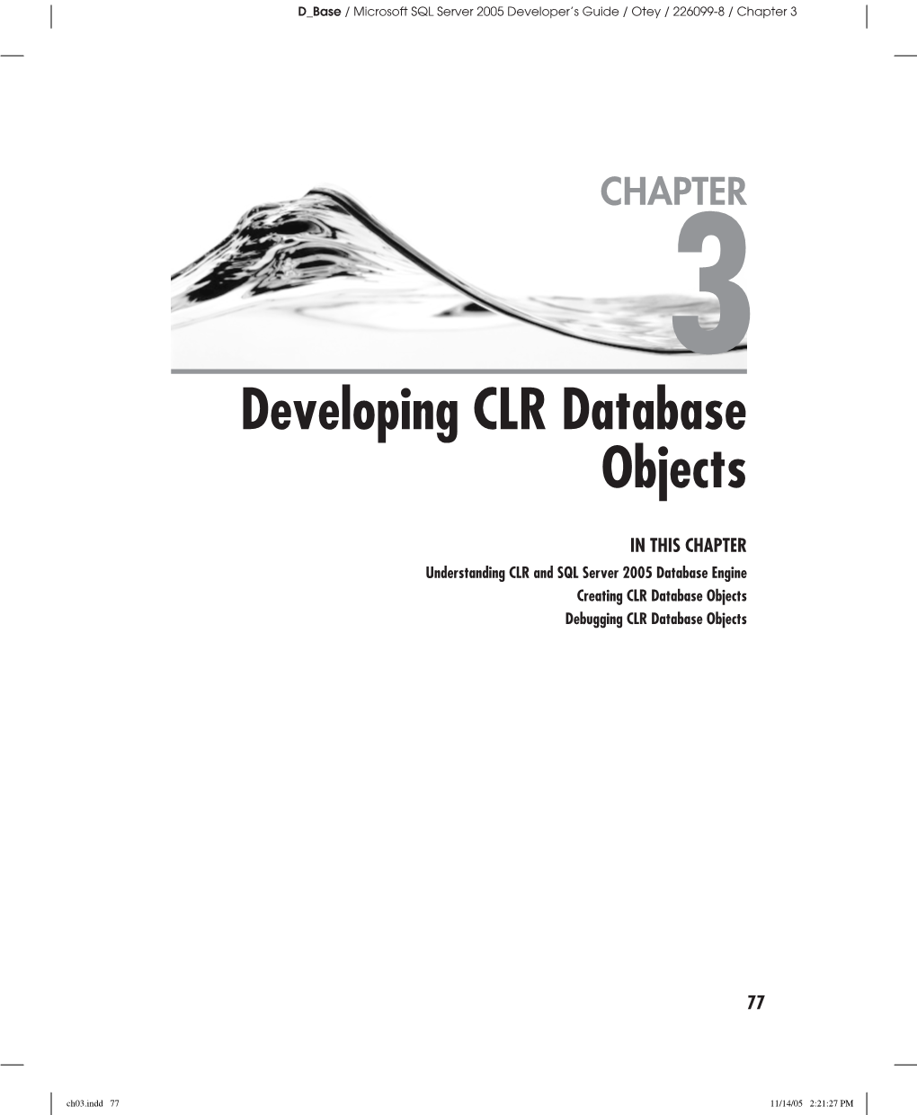 Developing CLR Database Objects