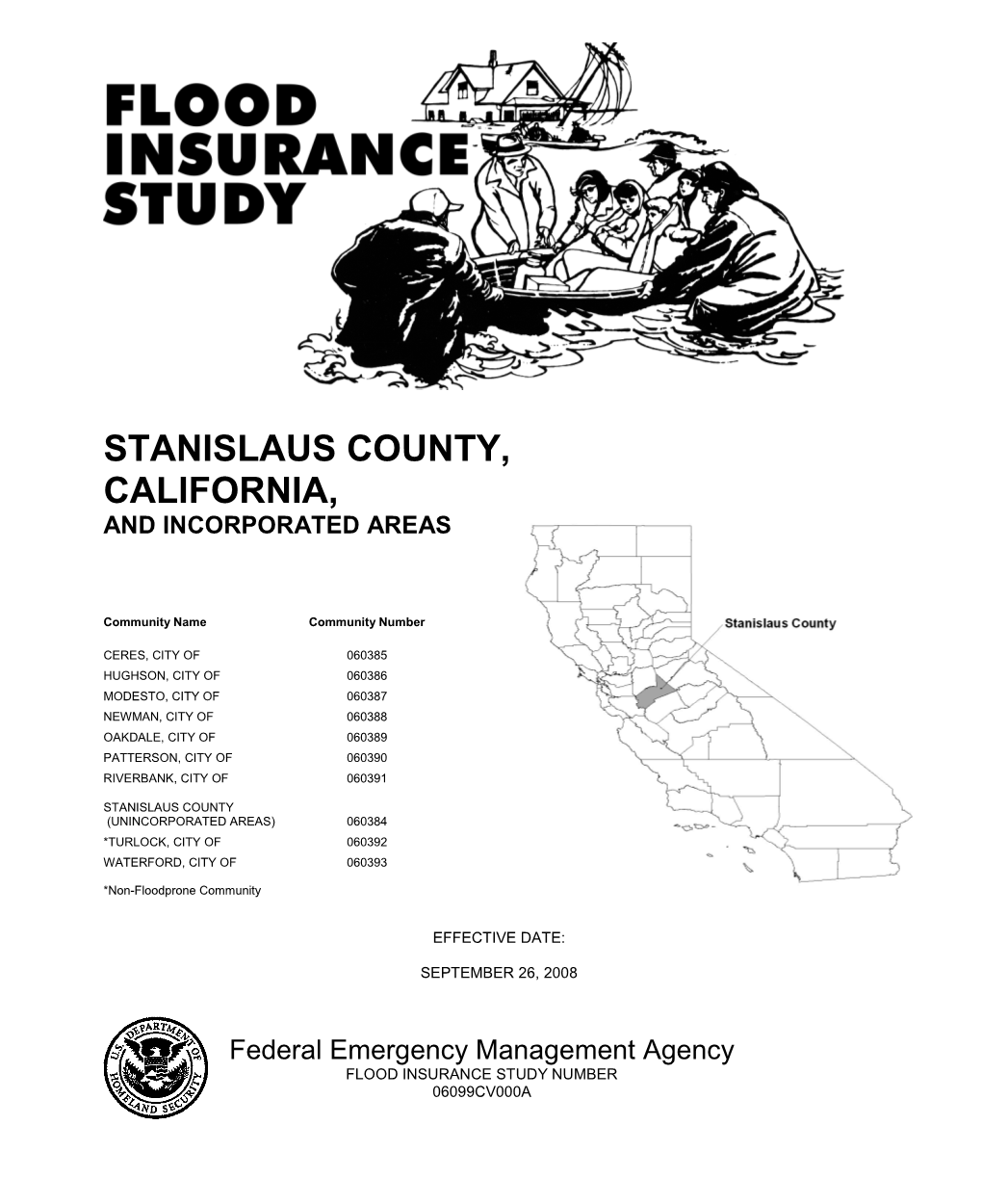 Stanislaus County, California, and Incorporated Areas