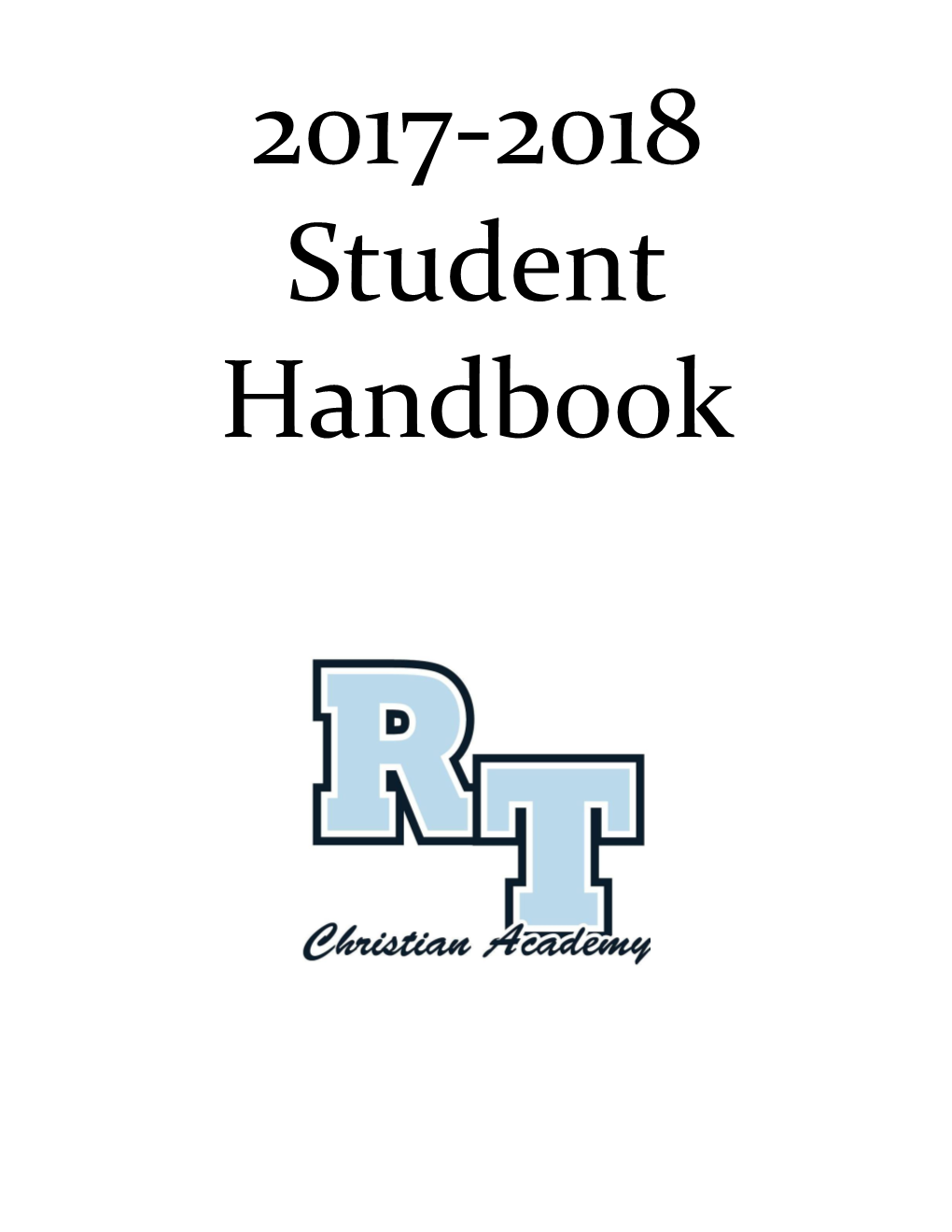 2017-2018 Student Handbook