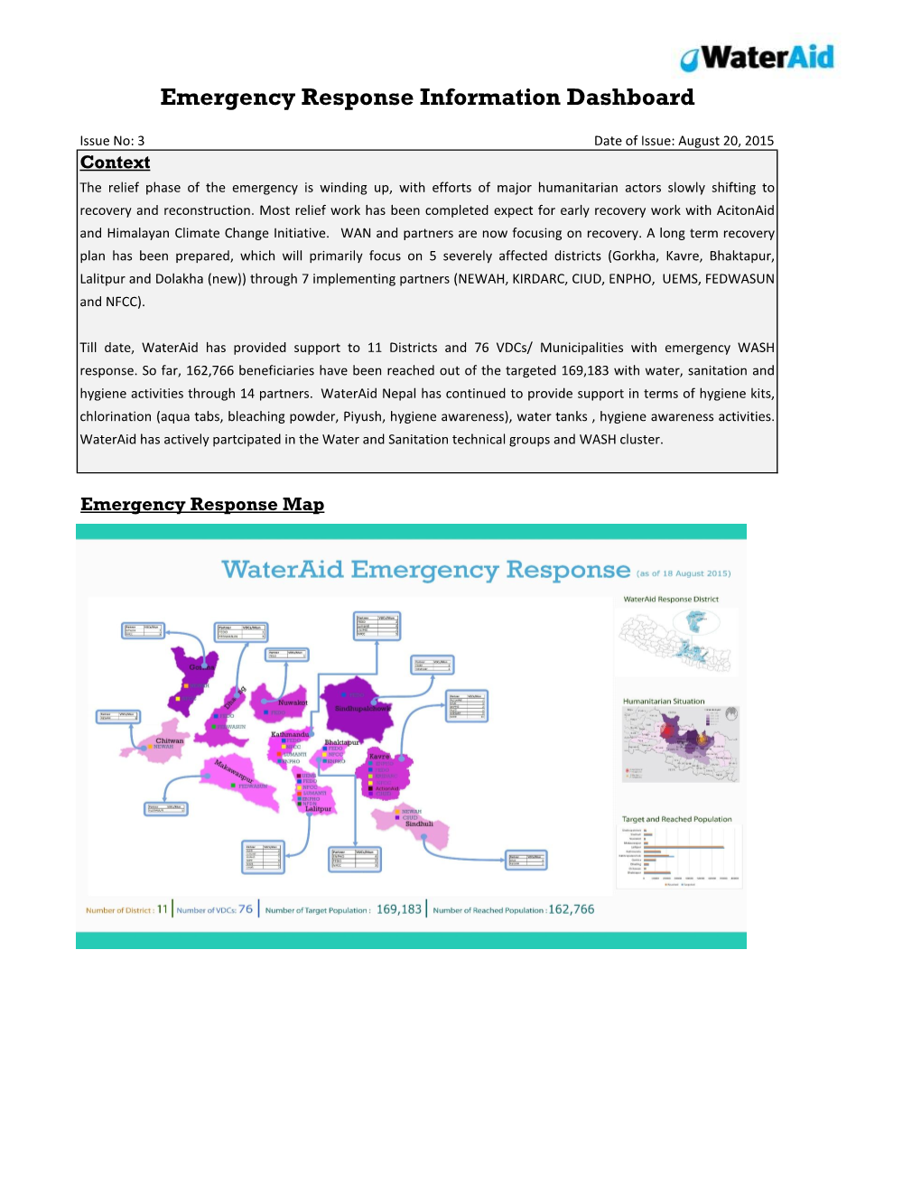 Emergency Response Information Dashboard