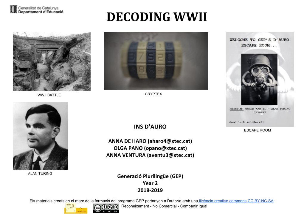 Decoding Wwii