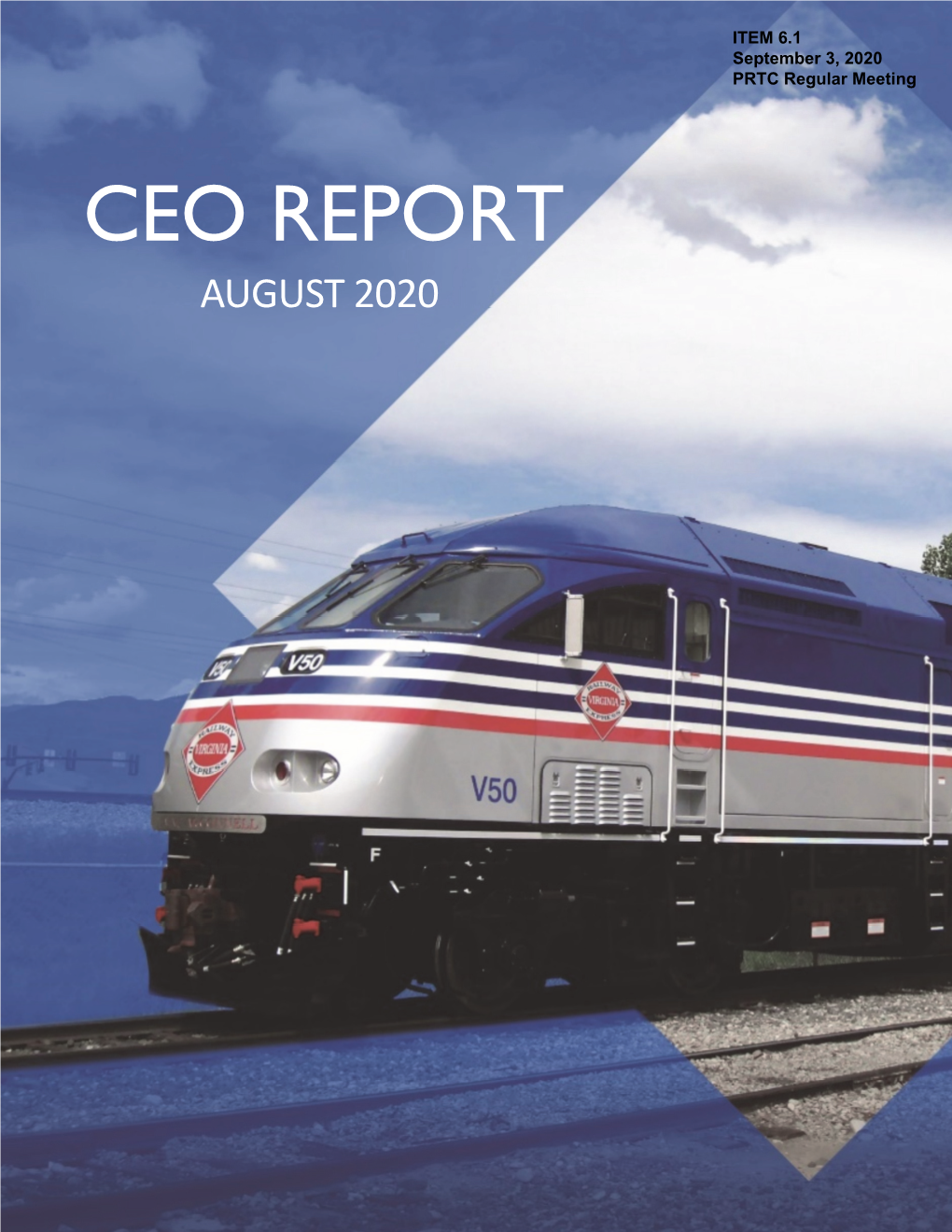 Ceo Report August 2020 August 2020