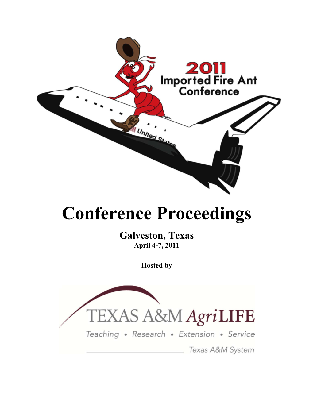 2011 Imported Fire Ant Conference Proceedings Is Available on the Extension Web Site in .Pdf Format