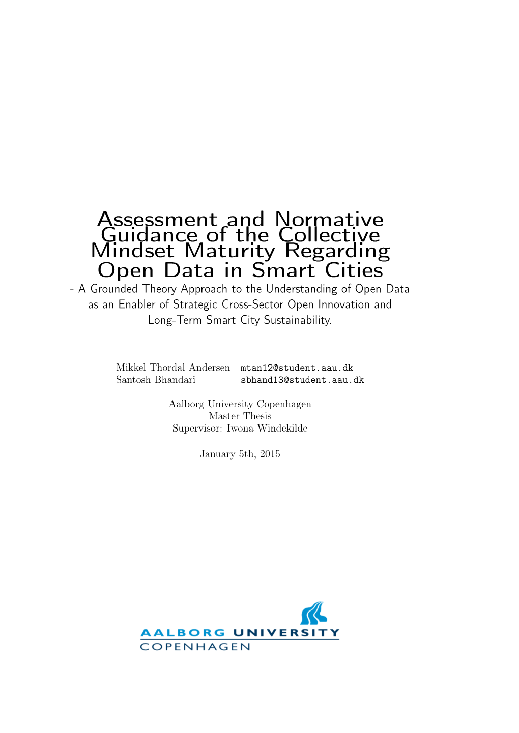 Assessment and Normative Guidance of the Collective Mindset Maturity