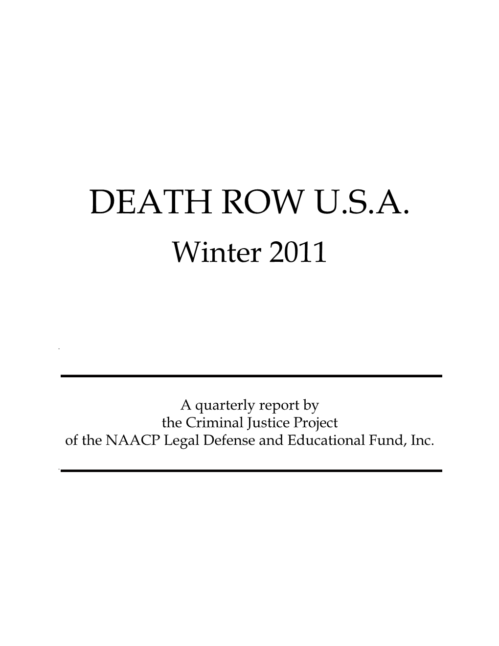 Death Row U.S.A